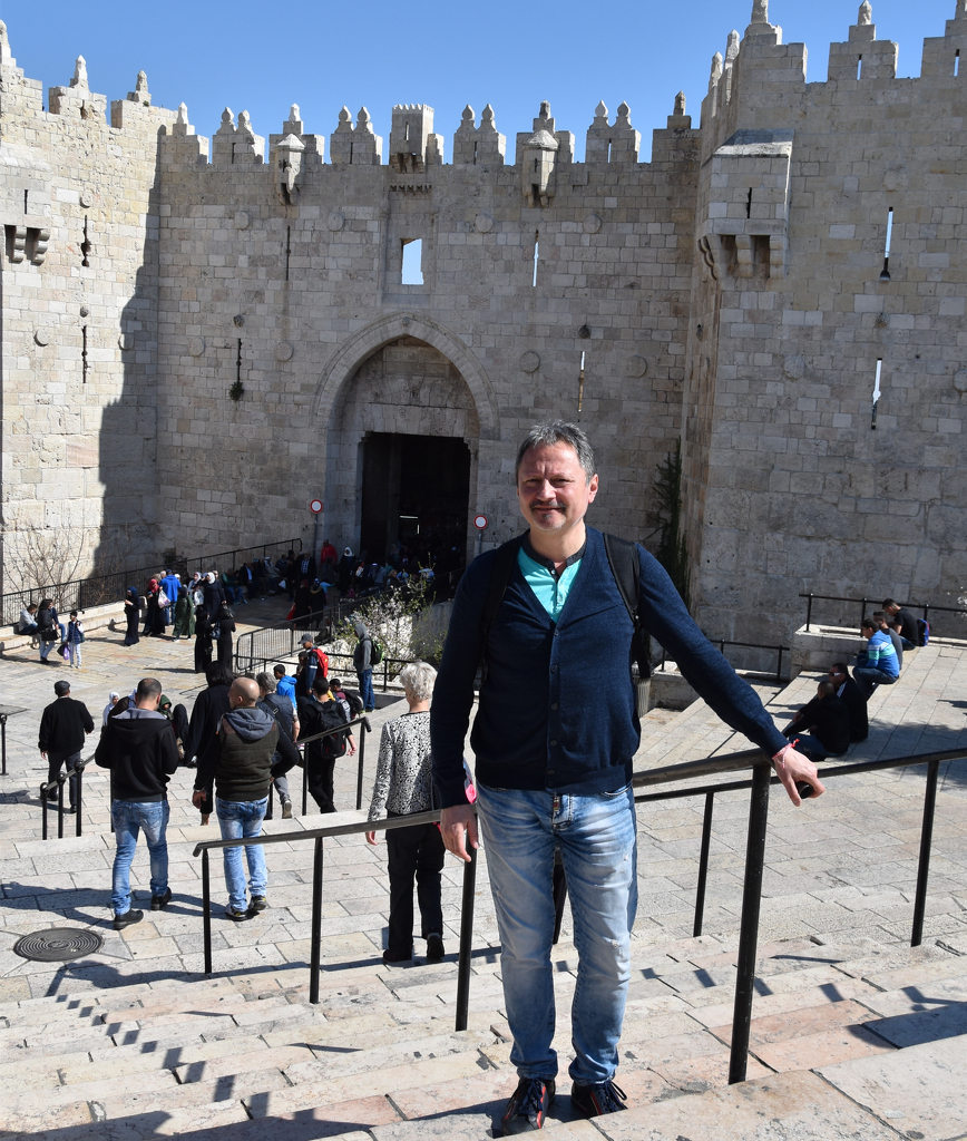 Николай Колев - Главният вход за Стария град в Йерусалим - Израел